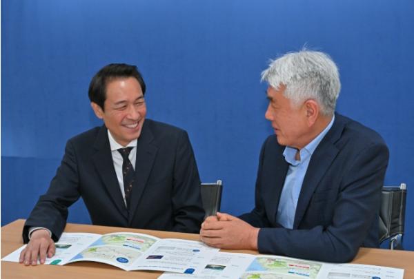 최승준 정선군수, 우상호 도지사 당선인 만나 지역 핵심현안 지원 요청 ‘도정과 군정 원팀 협력 본격화’