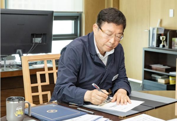 김경호 광진구청장 민선9기 1호 결재, '속도감있는 명품주거단지 조성' 본격화