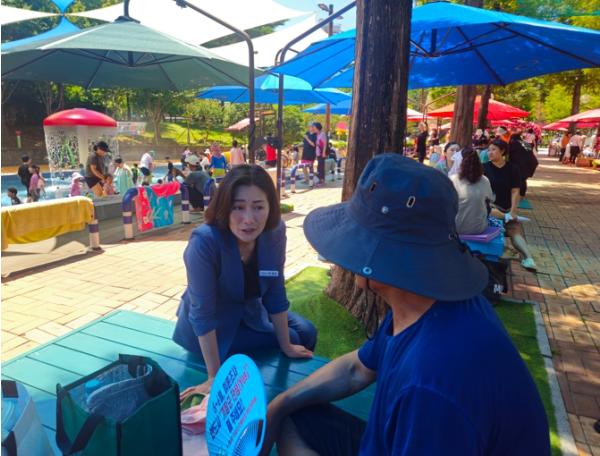우성빈 기장군수, 성수기 휴가철 대비 관내 물놀이장 현장점검 실시 기사 이미지