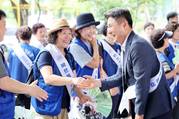 도봉구, 바르게살기운동 도봉구협의회와 함께 기초질서 캠페인 실시 기사 이미지
