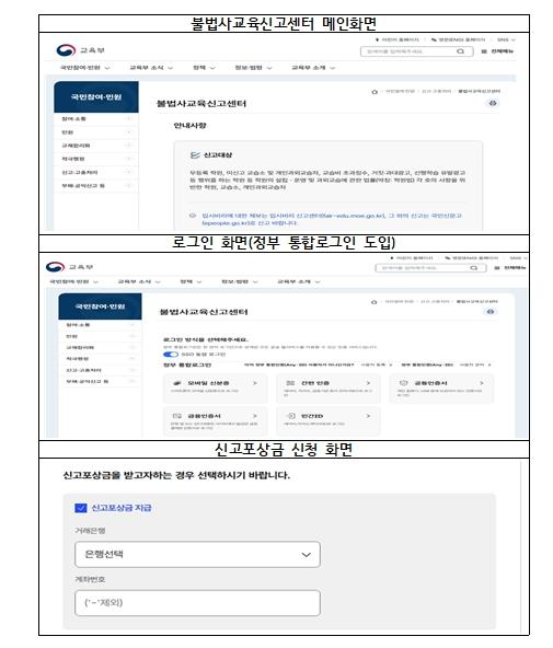 민생물가 안정화 및 학원 운영 건전성 제고를 위해 학원 신고포상금 최대 10배 인상