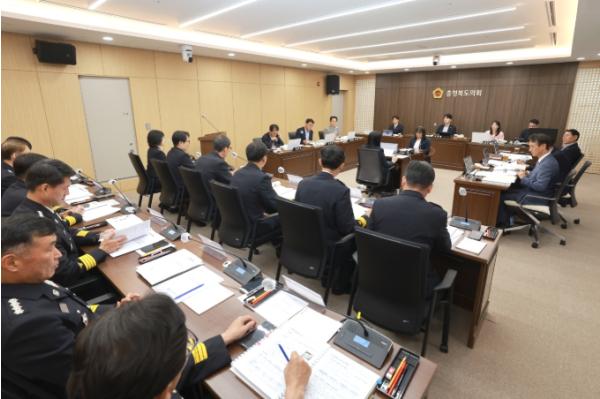 충북도의회 행정안전위“현장 맞춤형 재난대응 강화해야”