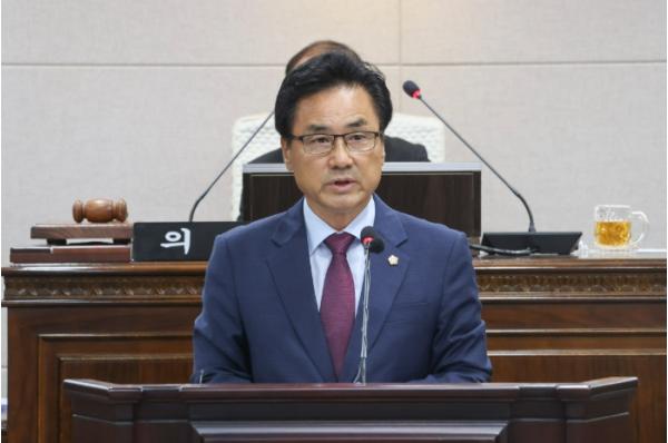 홍성군의회 권영식 의원 5분 자유 발언