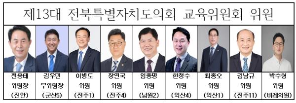 전북도의회 교육위, 정책국 및 대변인 하반기 업무보고 청취 “행정 편의주의 OUT”