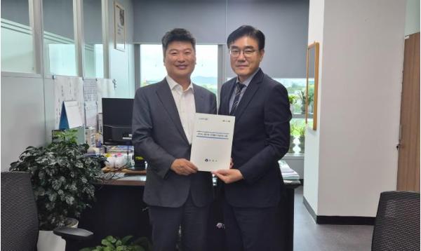 김재준 군산시장, 기획예산처 찾아 2027년 국가예산 확보 총력