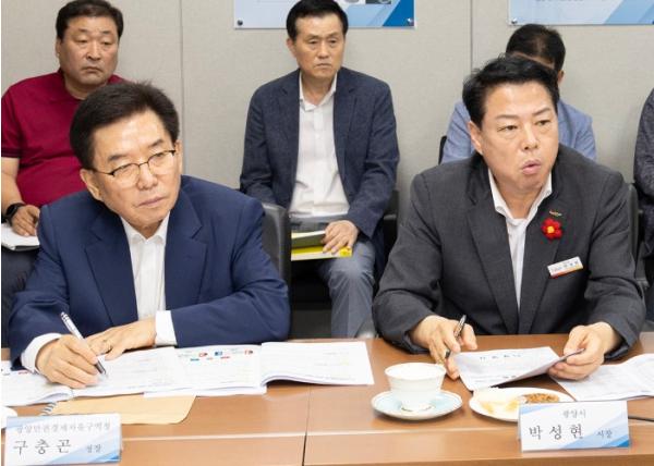 구충곤 광양경자청장, 동부권 신임 지자체장들과 연쇄 회동…미래 산업 경쟁력 강화 협력 다짐 