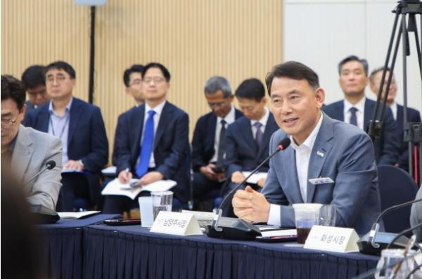 최현덕 남양주시장, 도지사-시장·군수 간담회서 ‘남양주 대전환’ 비전 제시