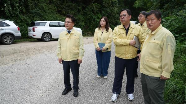 육동한 춘천시장, 의암댐 방류에 하천변‧차단시설 긴급 점검 기사 이미지