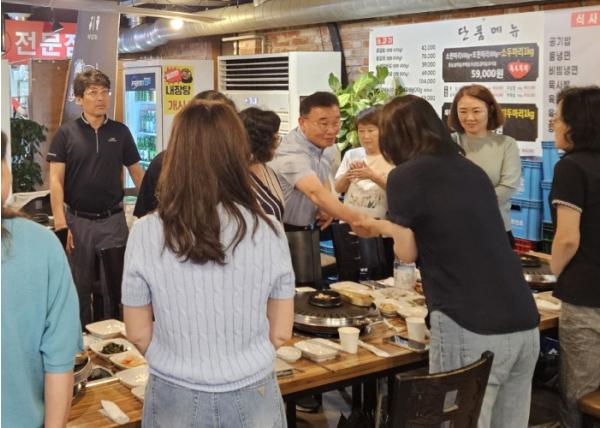수원시 팔달구, 2025년 기준 경제총조사 조사관리자와의 오찬 간담회 개최 기사 이미지