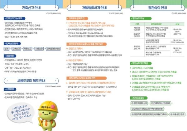'건축하기 좋은 남해, 내 집 짓기 안내서'리플릿 발간 기사 이미지