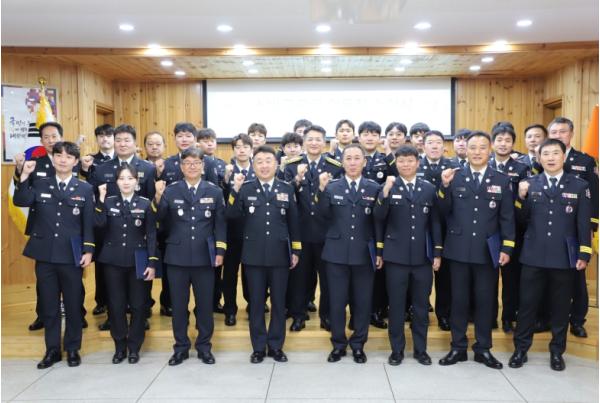 울진소방서, 2026년도 하반기 인사발령 임용장 수여식 기사 이미지