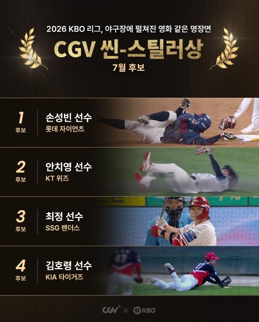 ‘월간 CGV 씬-스틸러상’ 7월 수상자 후보 발표 기사 이미지
