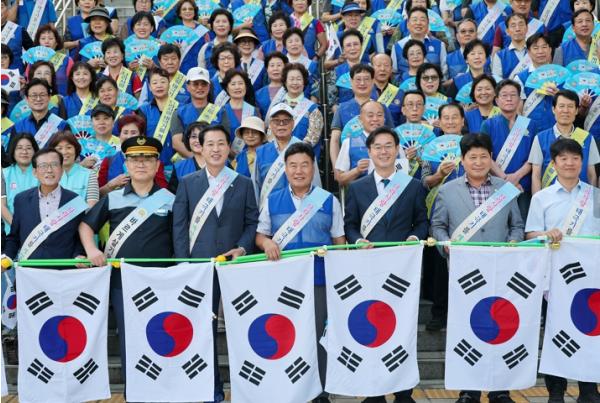 동대문구, 제81주년 광복절 맞이 ‘나라사랑 태극기 달기’ 캠페인 성료