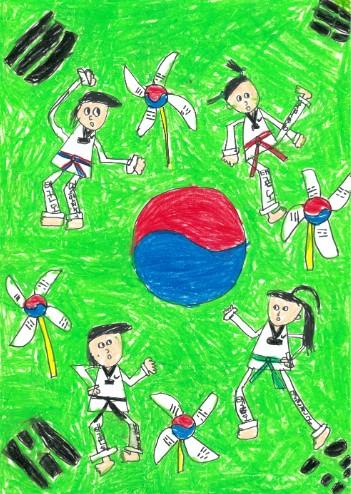 제주도 보훈청, 어린이들의 나라사랑 담은 태극기…우수작 50점 한자리에
