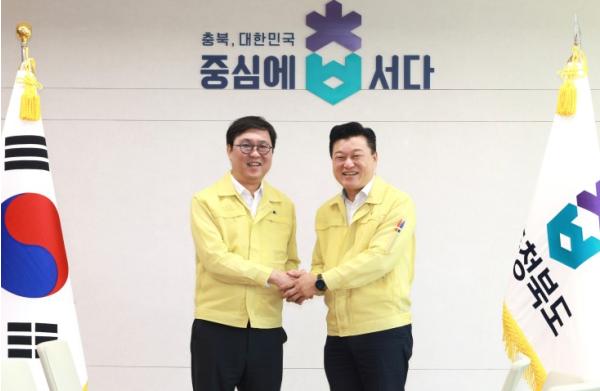 신용한 충북도지사, 문화체육관광부 장관에 현안 건의
