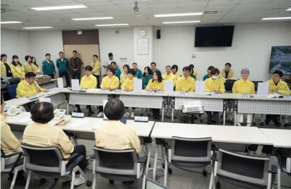 인천시의회 교육위, 교육청 찾아 을지연습 근무자 격려