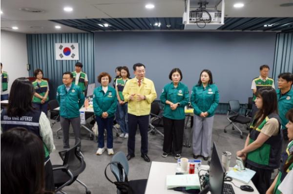 당진시의회, 2026 을지연습 종합상황실 방문… 