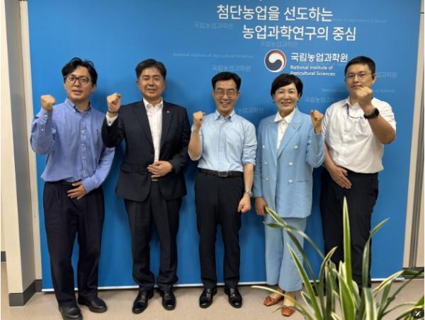 경기도의회 이채명 의원, 국립농업과학원 방문, 경기도 교육 및 농업 정책 연계 제안