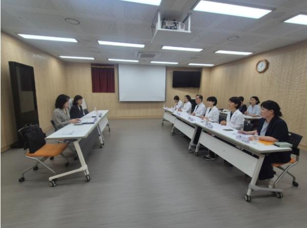 서울시의회 김경우 위원장, 서울특별시 어린이병원 현장 방문