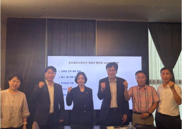 이혜승·정해동 의원, 군포첨단산단 기업인 만나…“현장 요구, 해결로 이어져야”