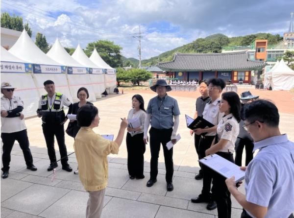 고흥군, 2026 고흥 국가유산 야행 합동안전점검 실시
