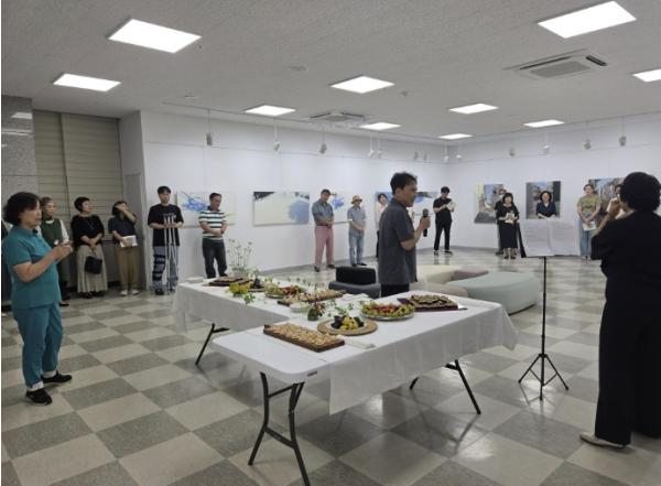 봉화정자문화생활관, '강준 개인전-IN-OUT' 개최 기사 이미지