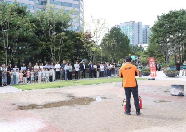 고양시 일산동구, 장항119안전센터와 합동 소방훈련 실시 기사 이미지
