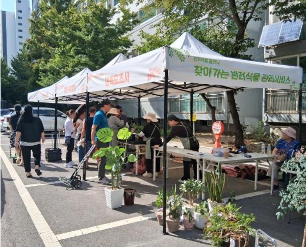 도봉구, 찾아가는 반려식물 클리닉 운영 기사 이미지