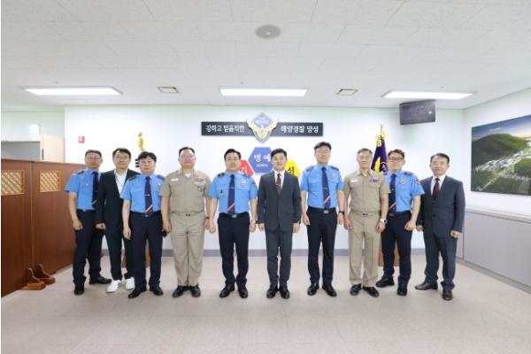 '해양경찰교육원 – 해군대학 간'상호 교육·교류 업무협약 연장 체결 기사 이미지