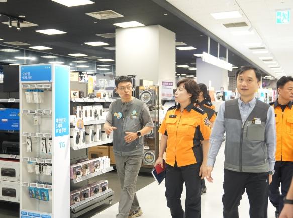 경산소방서, 추석 명절 대비 다중이용시설 현장 지도점검 기사 이미지