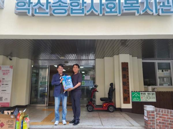전라북도의회 정종복 의원, 추석명절 장보기 및 복지관 위문품 전달