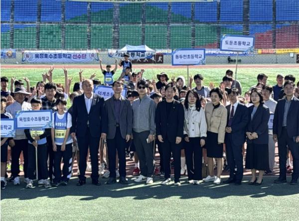 '달리고, 뛰고, 던지며 미래를 향해 크게 제대로' 동두천양주 RAS 육상 꿈나무 학교스포츠클럽축제 성황리 개최 기사 이미지