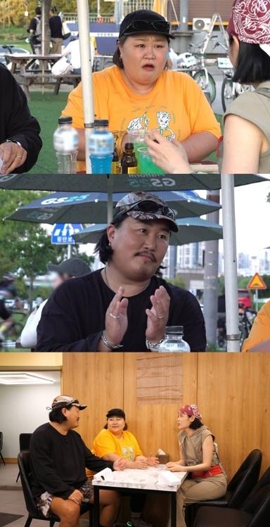 [SBS 미운 우리 새끼] '미식가' 린, 홍윤화, 조째즈와 인생 첫 슬로우조깅 도전! '5km 뛰고 맛집 가자' 그 결과는?