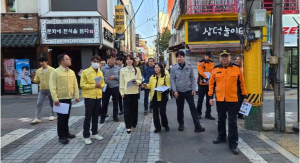 대구 중구, ‘핼러윈’ 대비 동성로 클럽골목 안전점검 실시  기사 이미지
