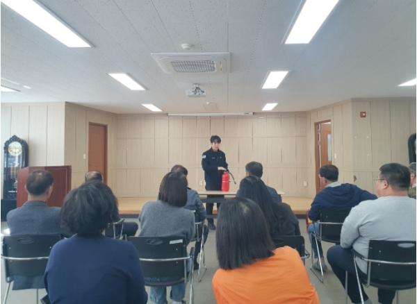 산청군, 통합보훈회관 합동소방훈련 기사 이미지