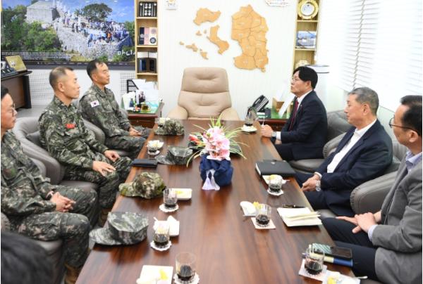 강화군, 접경 안보 논의… 군과 공조체계 구축 기사 이미지