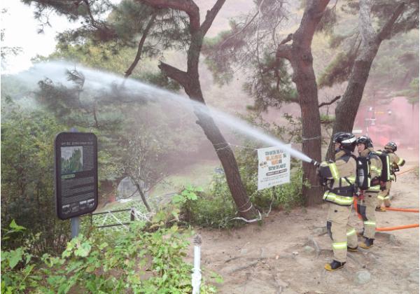 '호암산 산불, 국가유산 재난 대응' 금천구, 2026년 안전한국훈련 기사 이미지