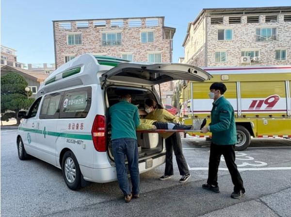 화재 알림부터 대피·구조까지…정읍시보건소, 소방서와 합동훈련 기사 이미지