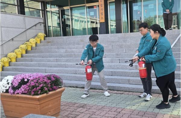 영동군, 화재 대응능력 강화 위한 합동소방훈련 실시 기사 이미지